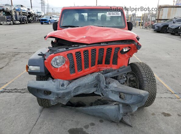 1C6HJTAG5LL159717 2020 JEEP GLADIATOR Red Rear view
