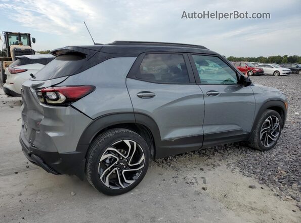 KL79MTSL2RB180696 2024 CHEVROLET TRAILBLAZER Серый Передняя правая четверть