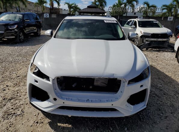 SADCJ2EX9NA697587 2022 JAGUAR F-PACE White Rear view