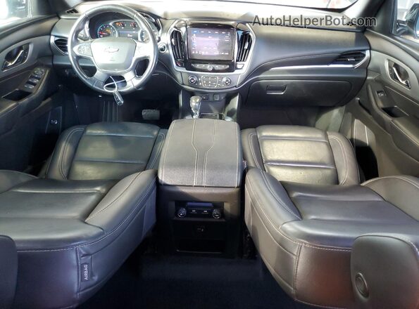 1GNERHKW3NJ148616 2022 CHEVROLET TRAVERSE Черный Вид щитка приборов