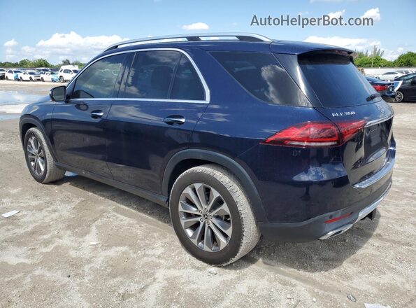 4JGFB4JB2LA103829 2020 MERCEDES-BENZ GLE Синий Задняя правая четверть