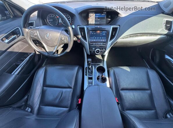 19UUB1F55LA010415 2020 ACURA TLX Silver Vista de los asientos traseros