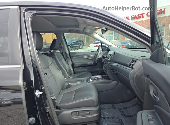 5FNYF5H58NB038745 2022 HONDA PILOT Black Հետևի տեսք