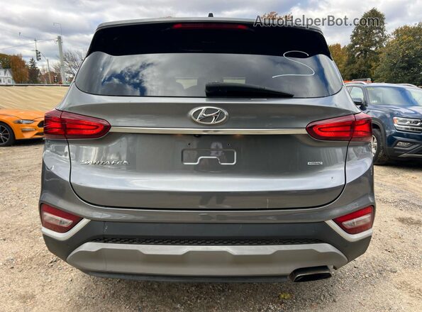5NMS3CADXKH050958 2019 HYUNDAI SANTA FE Gray Շարժիչի բաժամունքի տեսք