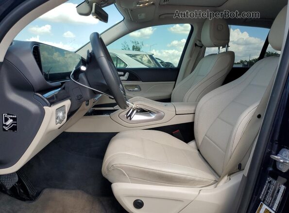 4JGFB4JB2LA103829 2020 MERCEDES-BENZ GLE Синий Вид панели приборов