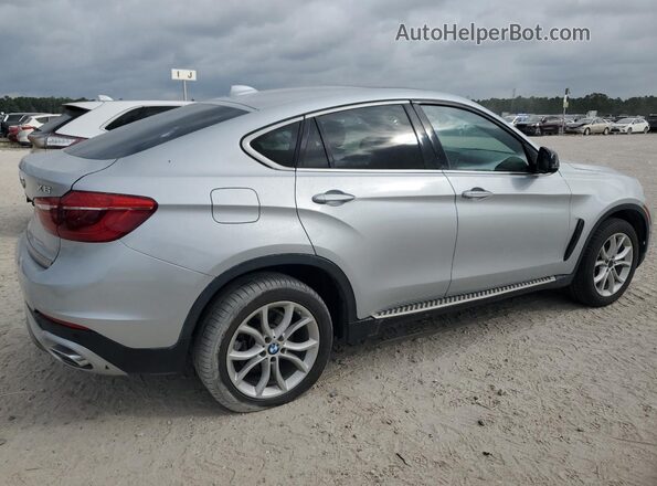 5UXKU0C53K0H99586 2019 BMW X6 Silver Przód prawy