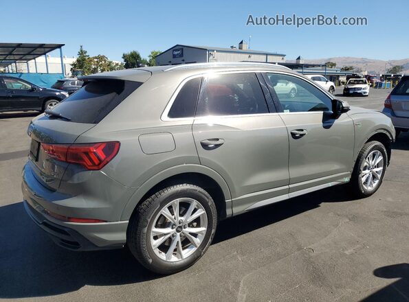 WA1DECF3XM1029439 2021 AUDI Q3 Gray Задня права чверть