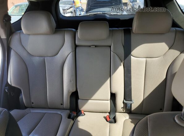 5NMS53AD7LH261191 2020 HYUNDAI SANTA FE Белый Вид задней части салона