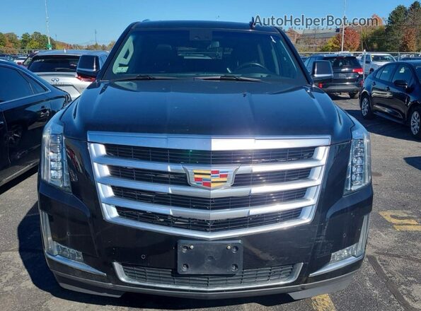 1GYS4HKJ0KR162639 2019 CADILLAC ESCALADE Черный Вид наклейки с VIN-кодом
