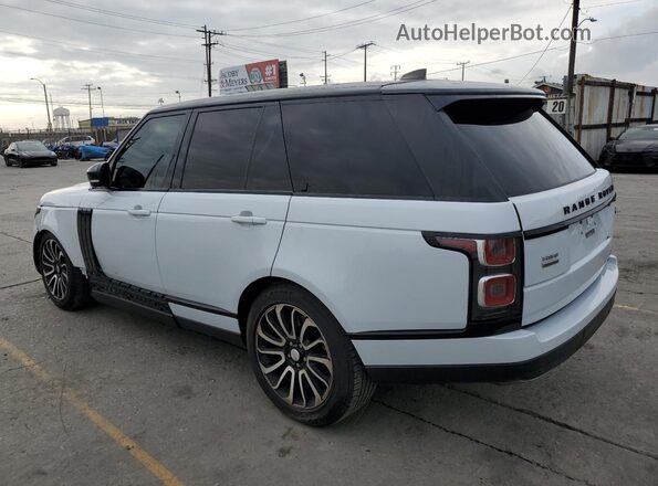 SALGS2SV1JA387577 2018 LAND ROVER RANGE White Հետևի աջ