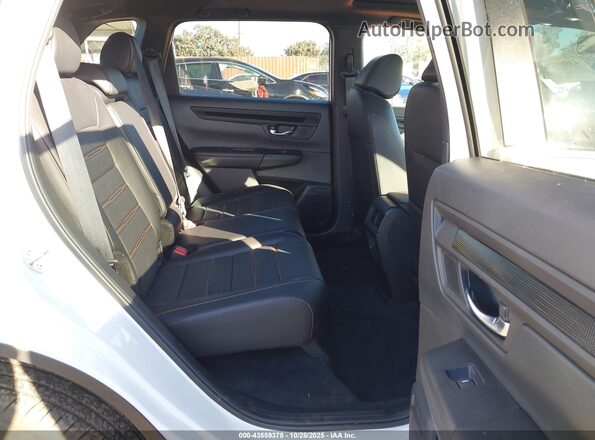 7FARS6H84SE030318 2025 HONDA CR-V White Vista de la etiqueta del VIN