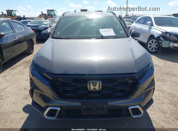 7FARS6H91RE062713 2024 HONDA CR-V Black Вид щитка приладів