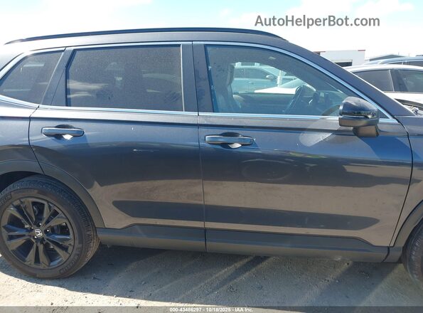 7FARS6H91RE062713 2024 HONDA CR-V Black Вид задньої частини салону