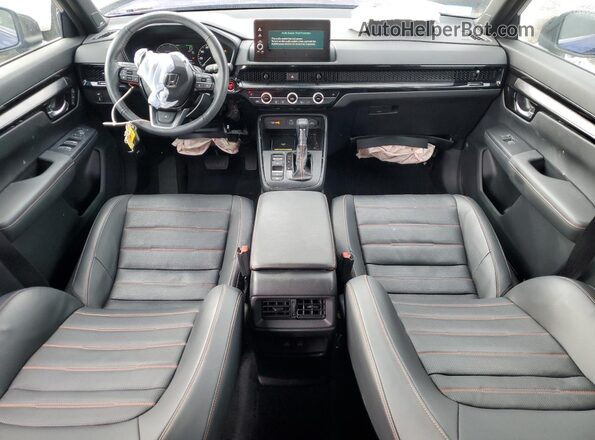 7FARS6H94RE043492 2024 HONDA CR-V Синий Вид панели приборов