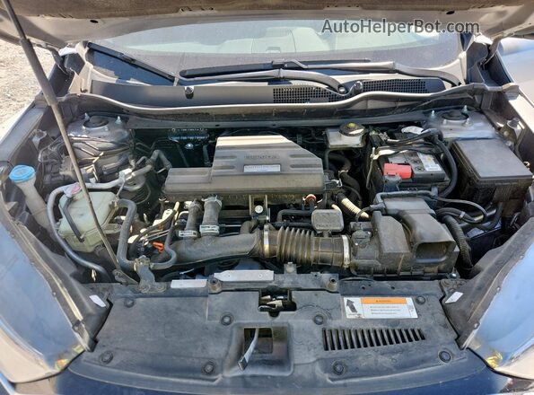 7FARW1H22LE002442 2020 HONDA CR-V Silver Вид задньої частини салону