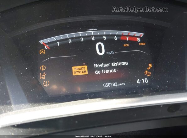 7FARW1H58LE021362 2020 HONDA CR-V Черный Вид задних сидений