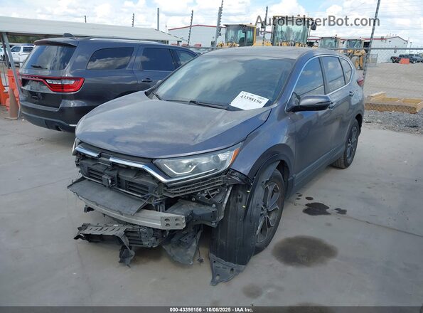 7FARW1H5XLE019712 2020 HONDA CR-V Gray წინა მარცხენა ხედი სამი მეოთხედიდან