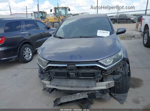 7FARW1H5XLE019712 2020 HONDA CR-V Gray უკანა სალონის ხედი