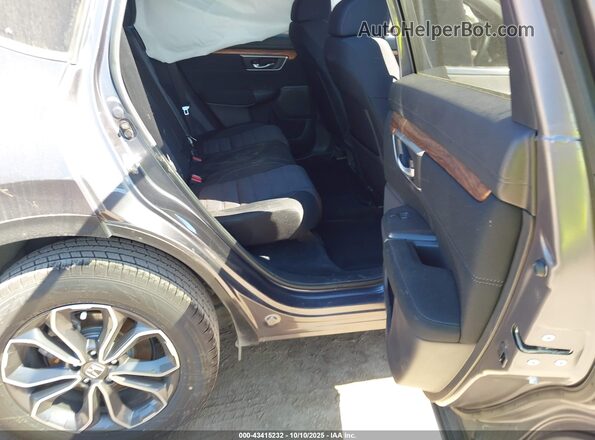7FARW1H5XNE001956 2022 HONDA CR-V Gray Widok naklejki z numerem VIN
