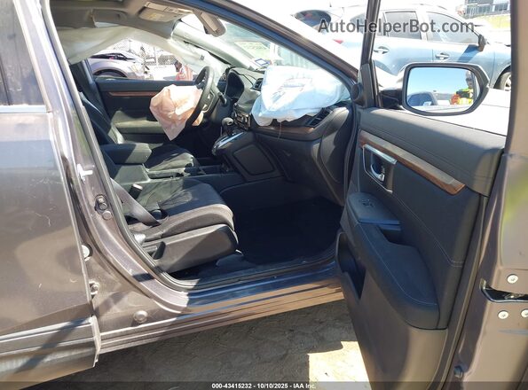 7FARW1H5XNE001956 2022 HONDA CR-V Gray Widok wnętrza z przodu