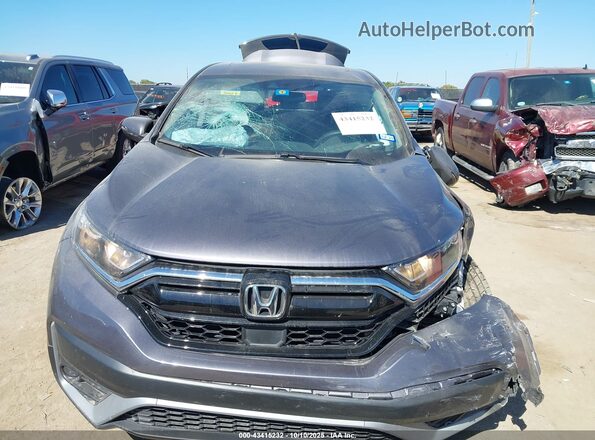 7FARW1H5XNE001956 2022 HONDA CR-V Gray Widok zestawu wskaźników
