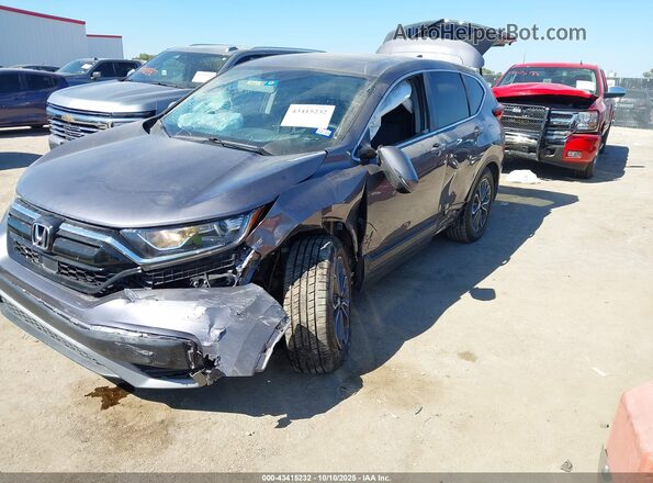 7FARW1H5XNE001956 2022 HONDA CR-V Gray Przód lewy
