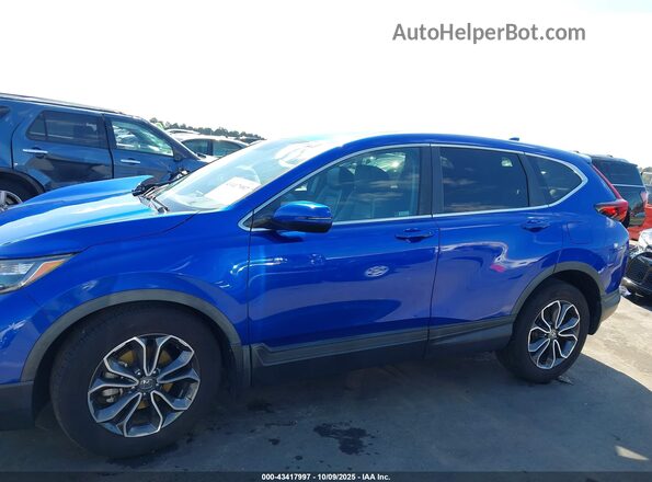 7FARW1H82LE001232 2020 HONDA CR-V Blue Панорамний вид салону 360°