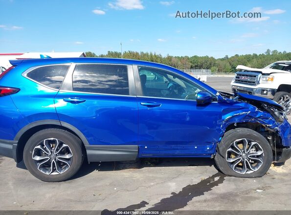 7FARW1H82LE001232 2020 HONDA CR-V Blue Вид задньої частини салону