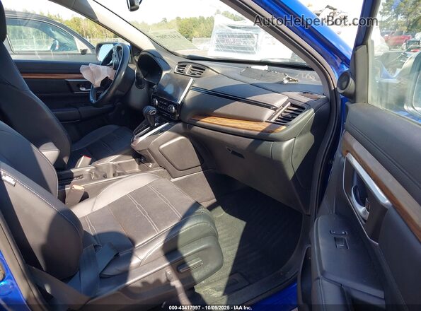 7FARW1H82LE001232 2020 HONDA CR-V Blue Вид салону спереду
