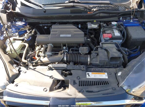 7FARW1H82LE001232 2020 HONDA CR-V Blue Вид ззаду