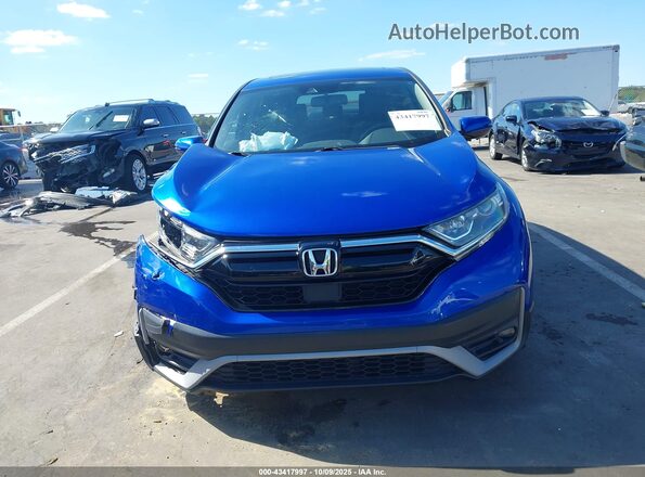 7FARW1H82LE001232 2020 HONDA CR-V Blue Вид щитка приладів