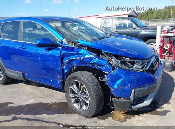 7FARW1H82LE001232 2020 HONDA CR-V Blue Вид спереду