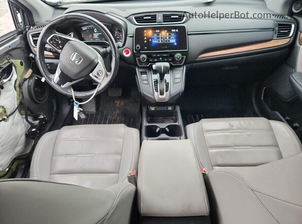 7FARW1H83LE027841 2020 HONDA CR-V Silver Вид панелі приладів