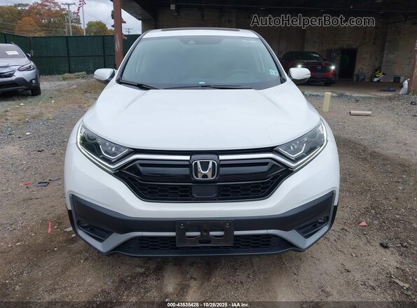7FARW2H5XNE023090 2022 HONDA CR-V White Instrument cluster view