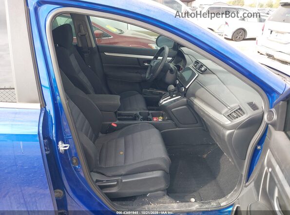 7FARW2H75NE018865 2022 HONDA CR-V Blue Вид салону спереду