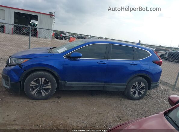 7FARW2H75NE018865 2022 HONDA CR-V Blue Панорамний вид салону 360°