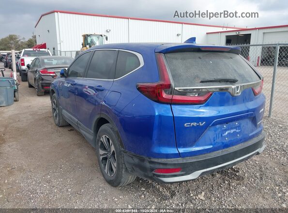 7FARW2H75NE018865 2022 HONDA CR-V Blue Задня ліва чверть
