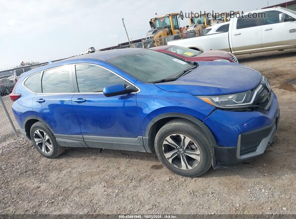 7FARW2H75NE018865 2022 HONDA CR-V Blue Вид задньої частини салону