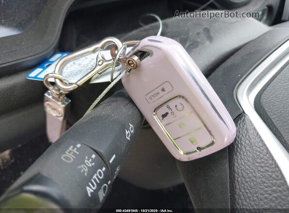 7FARW2H75NE018865 2022 HONDA CR-V Blue Вид панелі приладів