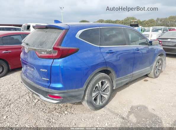 7FARW2H75NE018865 2022 HONDA CR-V Blue Задня права чверть