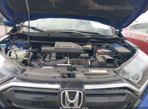 7FARW2H75NE018865 2022 HONDA CR-V Blue Вид ззаду