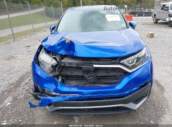7FARW2H8XLE014235 2020 HONDA CR-V Синий Вид спереди