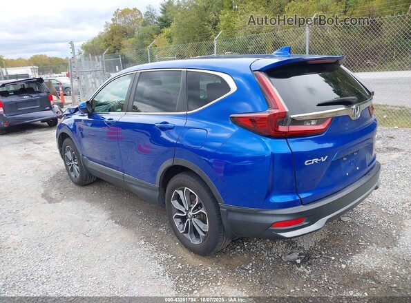 7FARW2H8XLE014235 2020 HONDA CR-V Синий Задняя левая четверть
