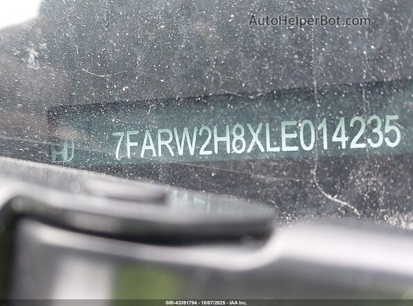 7FARW2H8XLE014235 2020 HONDA CR-V Синий Вид подкапотного пространства