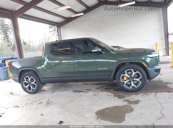 7FCTGAAA1NN008666 2022 RIVIAN R1T Green Սալոնի հետևի տեսք