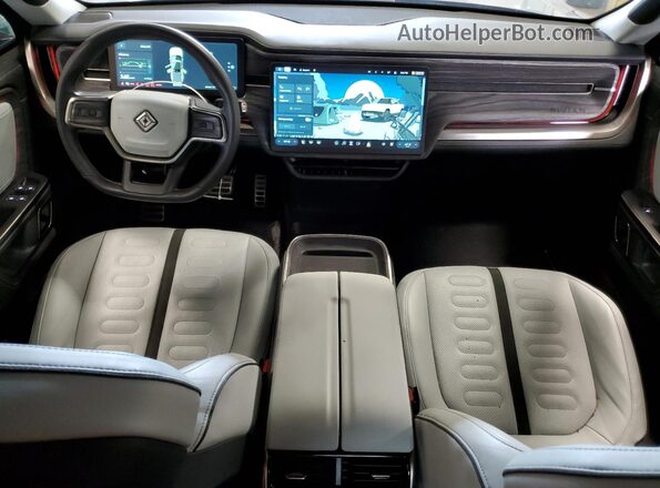 7FCTGAAA9NN013405 2022 RIVIAN R1T Gray წინა პანელის ხედი
