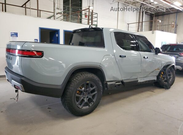 7FCTGAAA9NN013405 2022 RIVIAN R1T Gray უკანა მარჯვენა