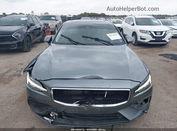 7JR102FK4LG047554 2020 VOLVO S60 Gray Вид щитка приладів