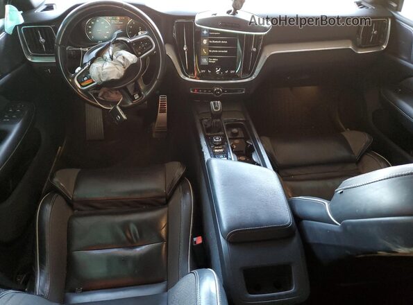 7JR102FM5KG012652 2019 VOLVO S60 Черный Вид панели приборов