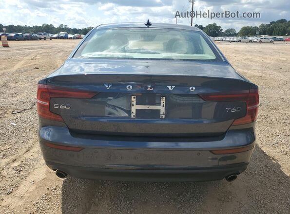 7JRA22TK4MG080375 2021 VOLVO S60 Blue Widok z tyłu
